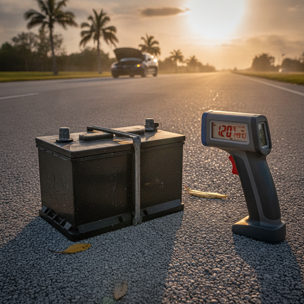 The Silent Killer: How Florida's Heat Drains Your Car Battery's Life