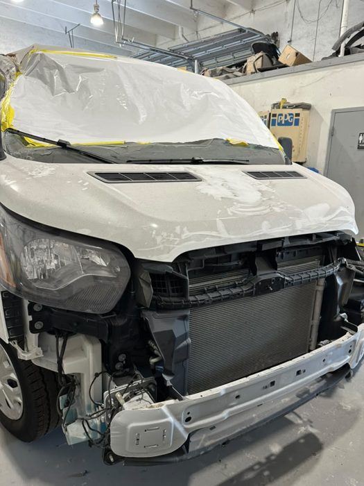 Van front-end repair